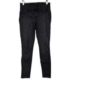 J Brand Womens 26 Maternity Mama J Super Skinny Maternity Jeans Vane Black Wash